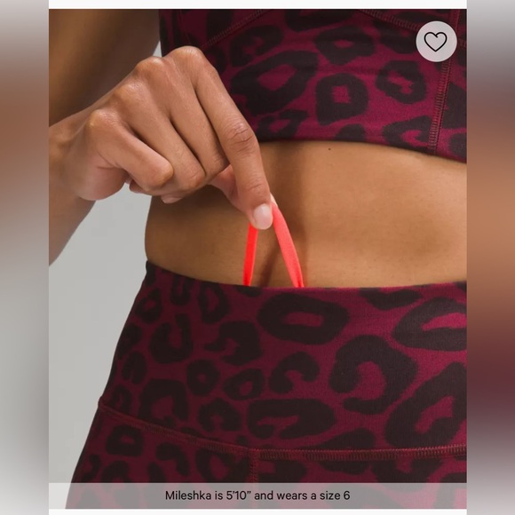 lululemon lab Everlux Jacquard Training Tight 26" size 4 - Picture 4 of 13